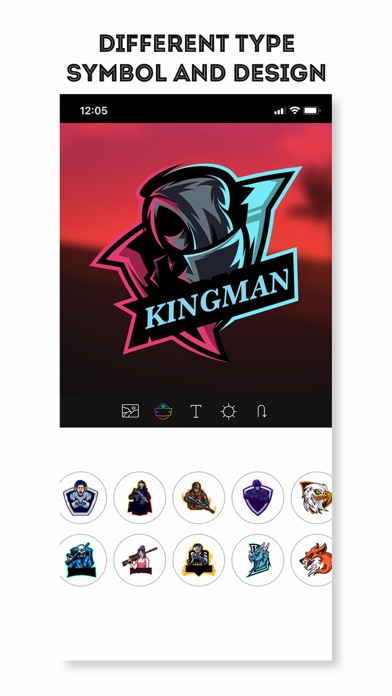 Gamer Logo Esport Gaming Maker Screenshot