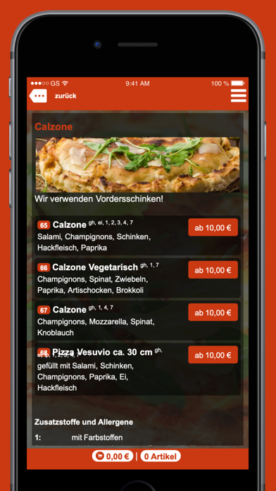 Amigo Pizza Weil der Stadt Screenshot