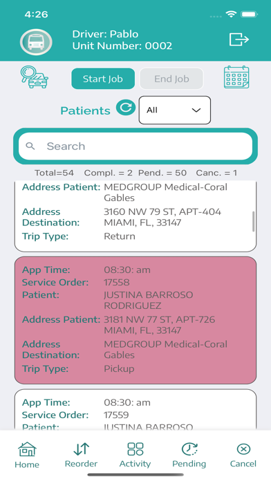 sacsmobile Screenshot
