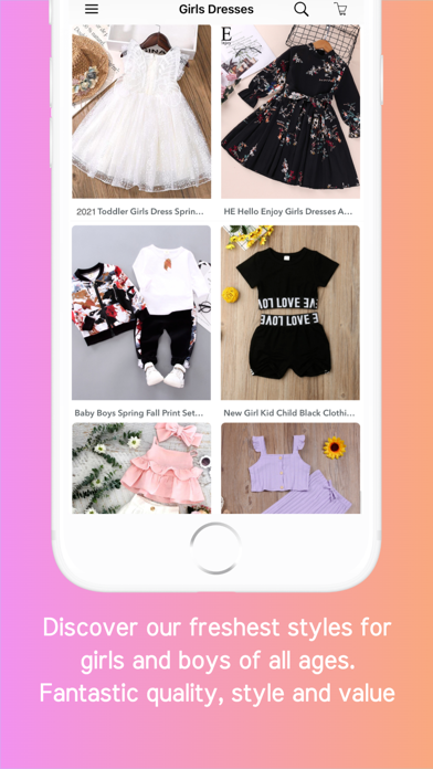 Latest Kids Clothing Store Screenshot