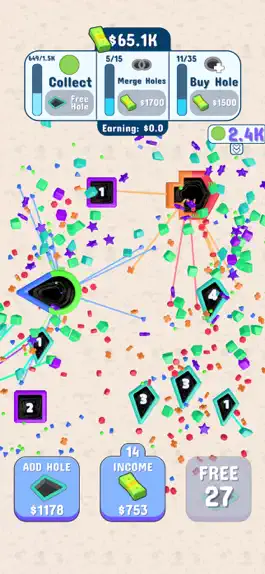 Game screenshot Holes Control mod apk