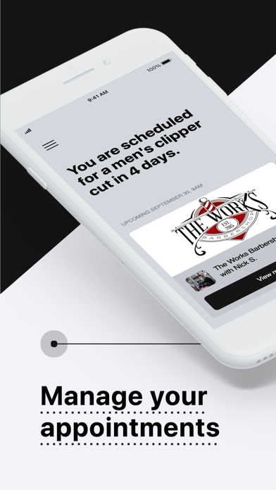 The Works Barbershop Co. Screenshot
