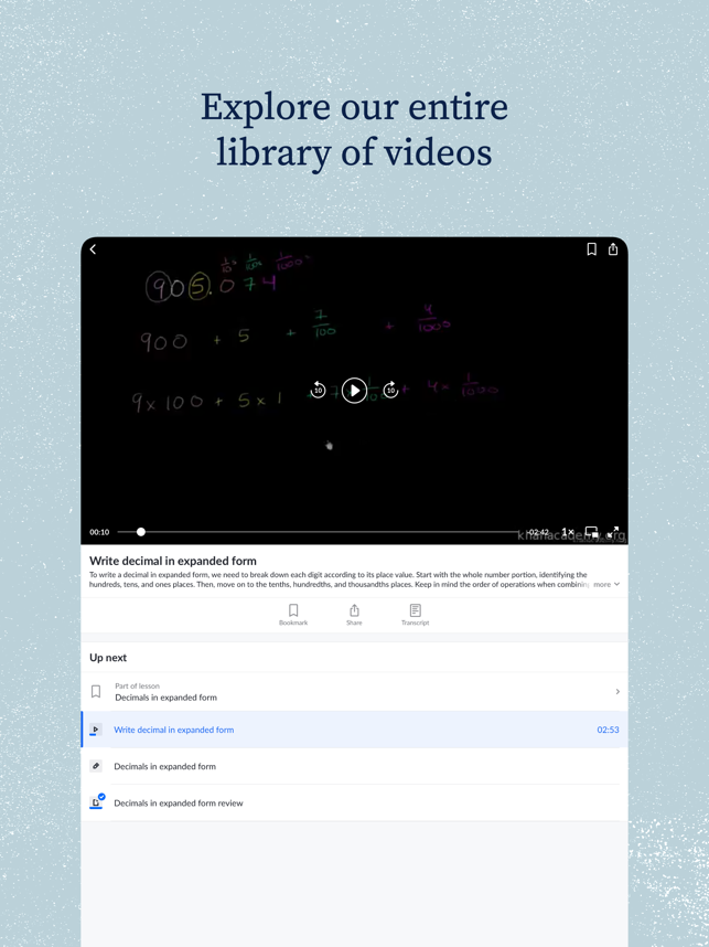 ‎Khan Academy Screenshot