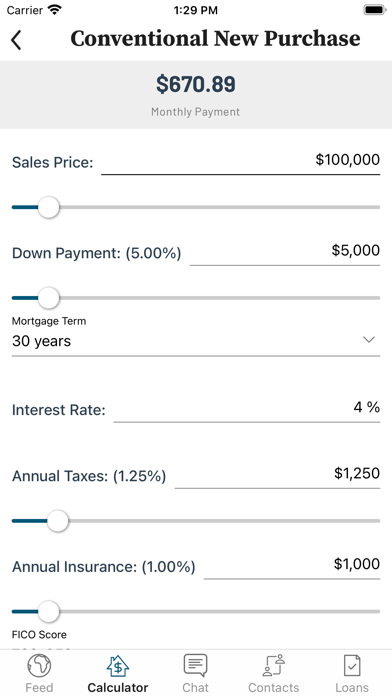 First Seacoast Bank Mortgage Screenshot