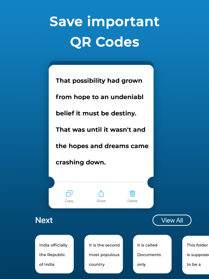 QR Code Reader - QR Generate