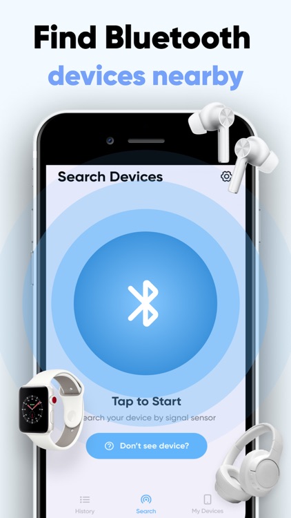 BLE Air Finder, Device Tracker