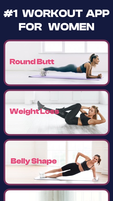 Workout for Women: Fitness Appのおすすめ画像1