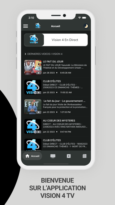 Vision 4 TV Screenshot