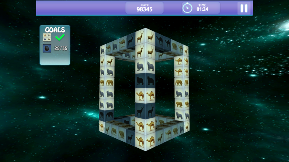 #1. Mahjong 3d puzzle tile match (iOS) 由: Stella Christina