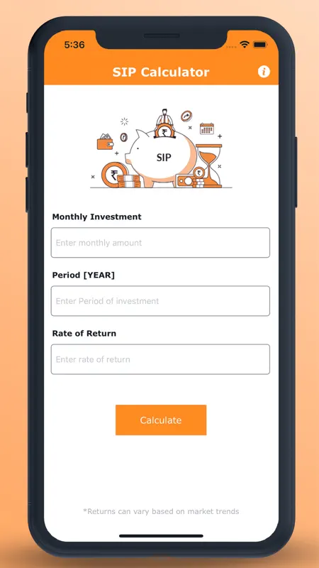 SIP Return Calculator screenshot 3 of 4