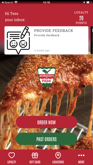 New Aurelio's Pizza Screenshot