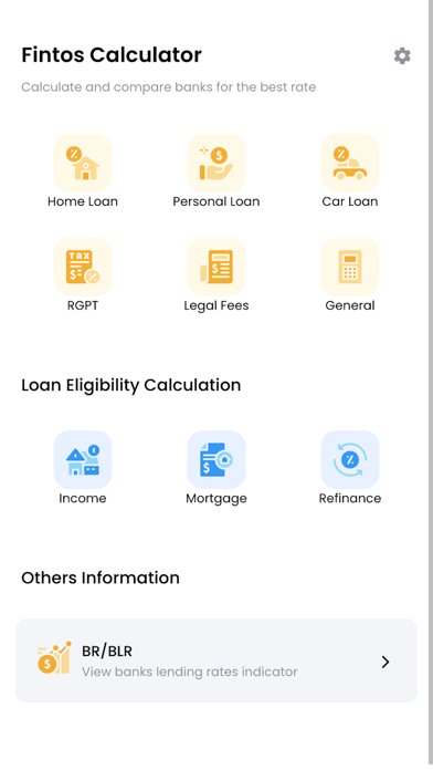 FintOS Calculator Screenshot