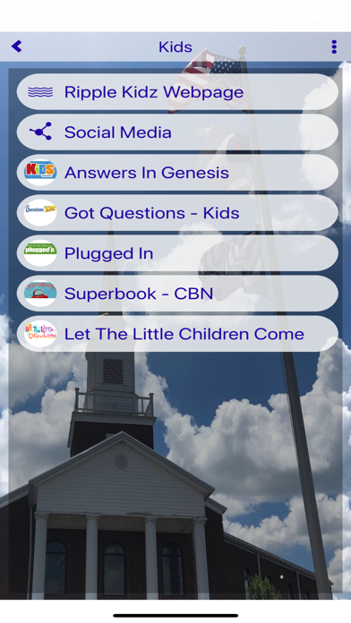 South River Baptist Church Screenshot