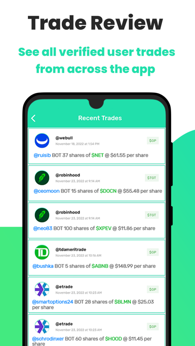 Equichat- Stock Market Chat Screenshot