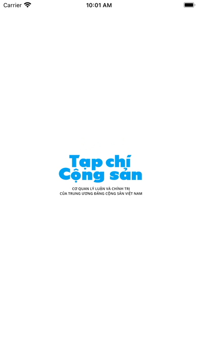 Tạp chí Cộng sản Screenshot