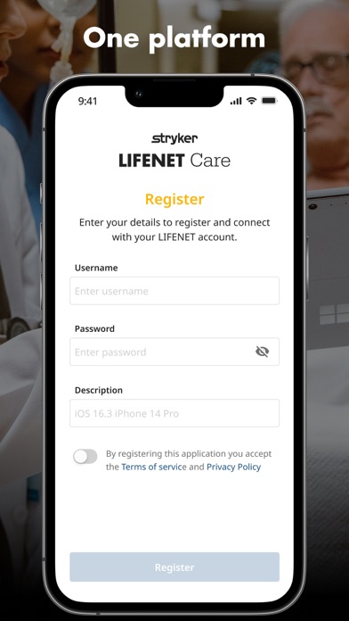 LIFENET Care Screenshot