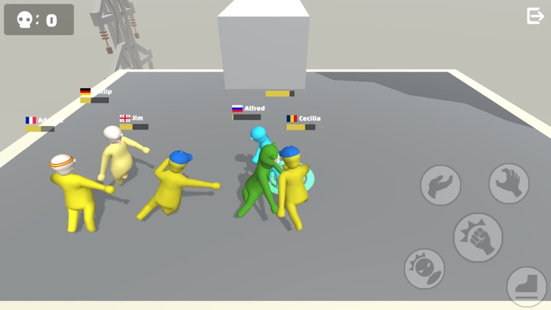 Gang Fight - Fun Beasts Party screenshot 1