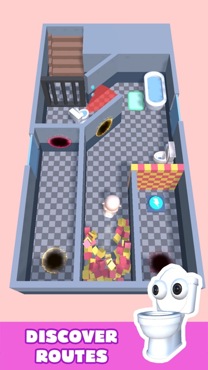 Toilet Monster: Baby Escape screenshot-4