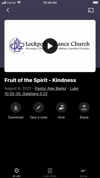 Lockport Alliance Church Screenshot