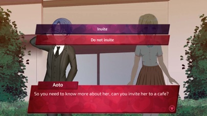 Visual Novel School Girl Anime Screenshot