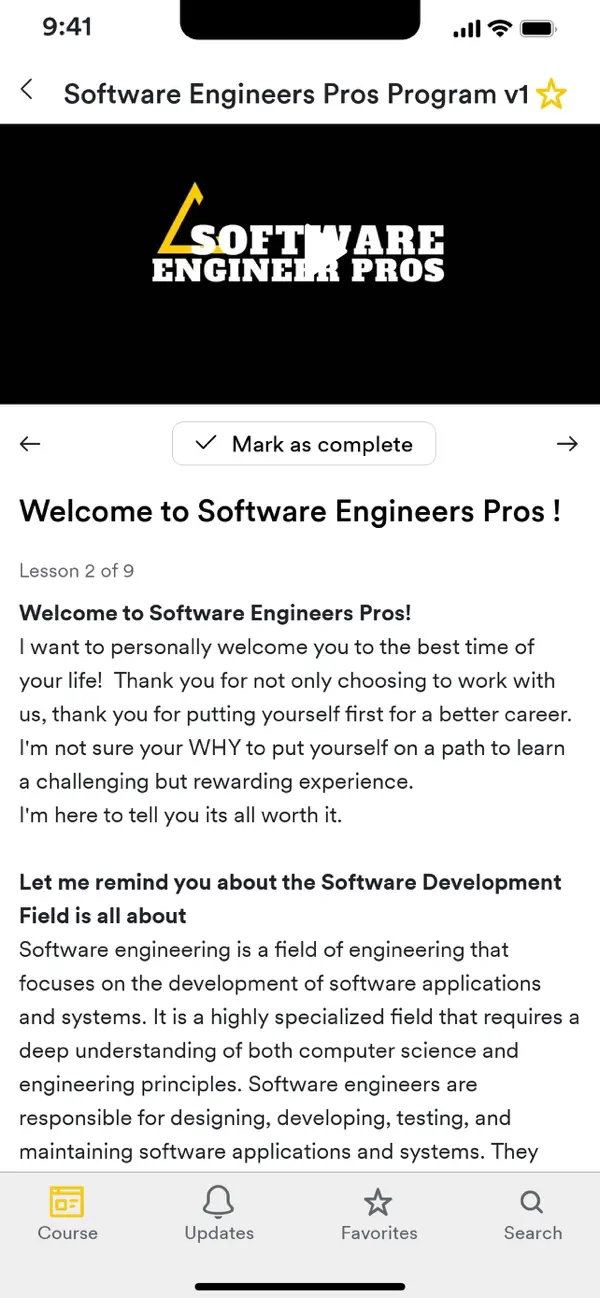 #3. Software Engineers Pros U (iOS) 来自: Emily Sudduth