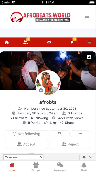 AfroBeatsWORLD Screenshot