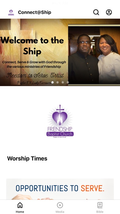 Friendship Baptist Church KCMO Screenshot