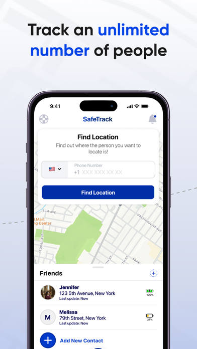 SafeTrack: 友達を探す・GPS追跡アプリ 位置情報のおすすめ画像4