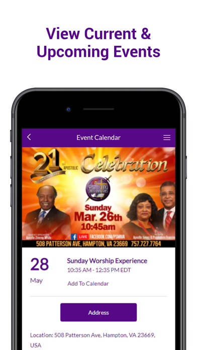 Perfecting Saints Ministries Screenshot