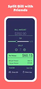 Tip Calculator++ Bill Splitter screenshot #4 for iPhone