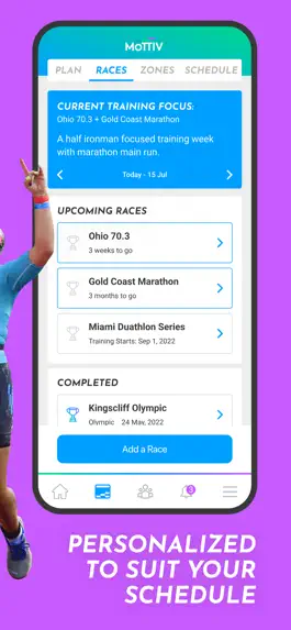 Game screenshot MOTTIV: Run & Triathlon Plans apk