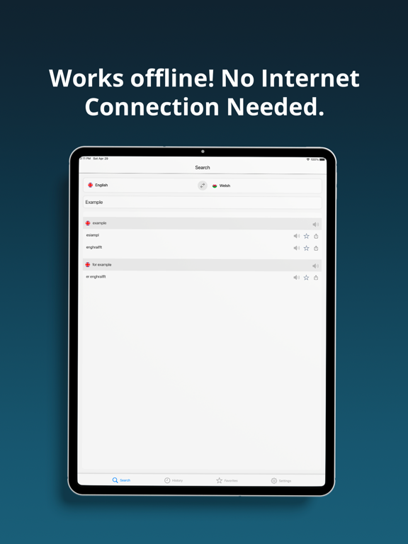 Screenshot #4 pour English Welsh Dictionary +