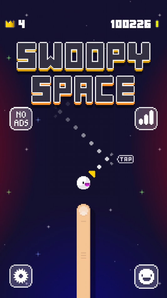 #6. Swoopy Space (iOS) Podle: Appdemon