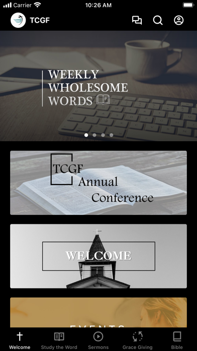 Twin Cities Grace Fellowship Screenshot