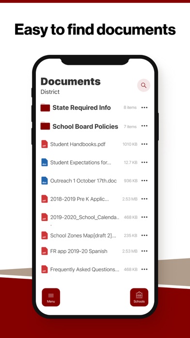 South Portland Schools Screenshot