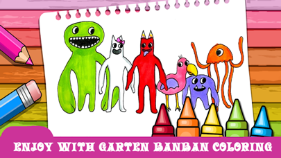 Garten Banban Coloring Book Screenshot