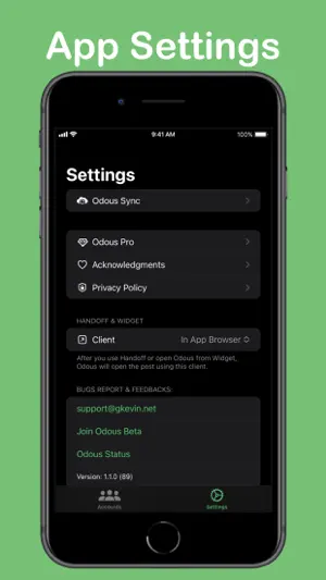 Odous for Mastodon screenshot 4
