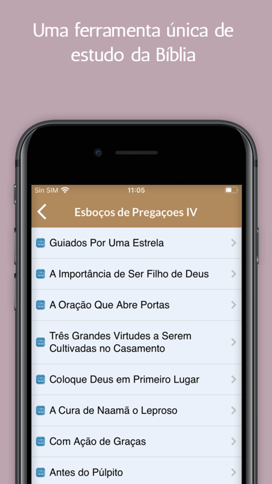 Esboços e Bíblia Sagrada Screenshot