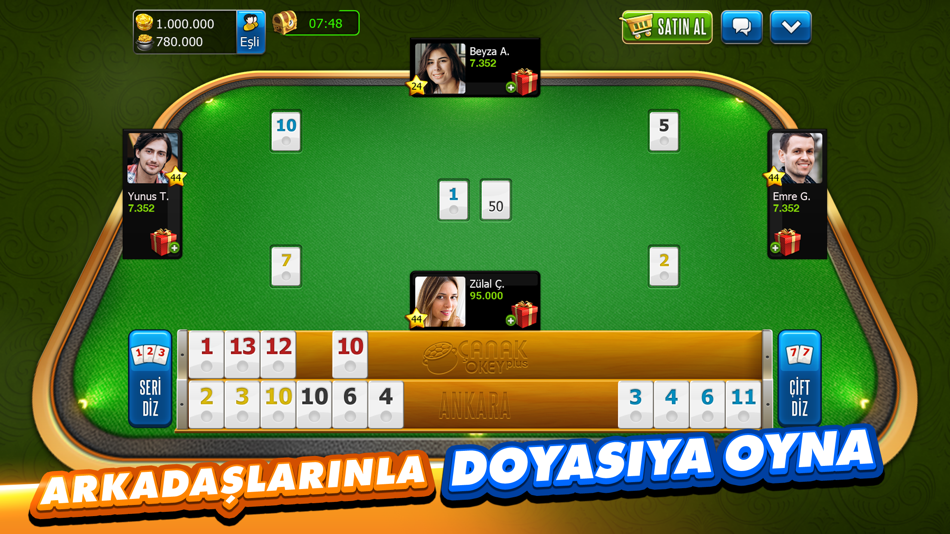 #4. Çanak Okey Plus (iOS) Bởi: Zynga Inc.