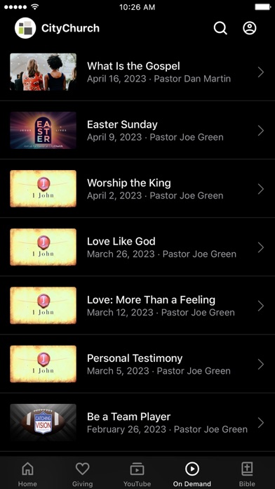 City Church AG Screenshot
