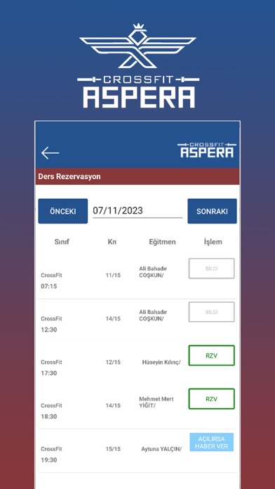 CrossFit Aspera Screenshot