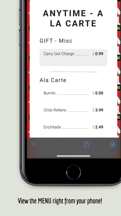 Casa Tequilla Mobile Screenshot