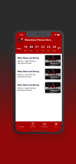 Game screenshot Relentless Fitness LV apk