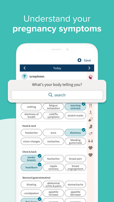 Ovia Pregnancy & Baby Tracker Screenshot