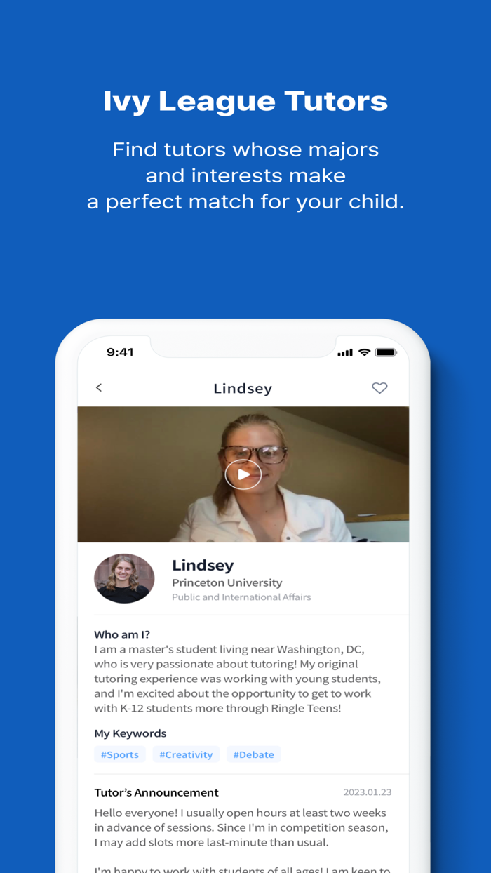 Ringle Teens - 11 Tutoring