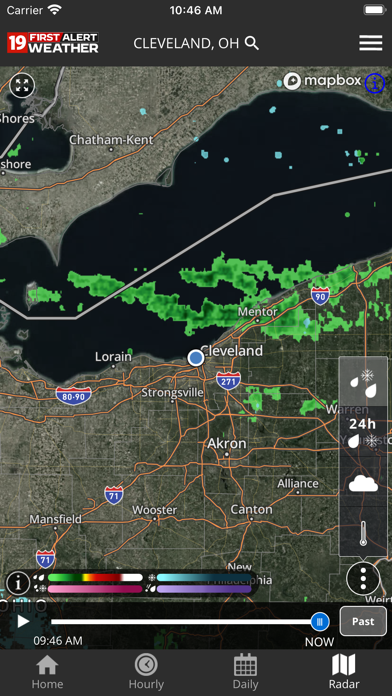 Cleveland19 FirstAlert Weather Screenshot