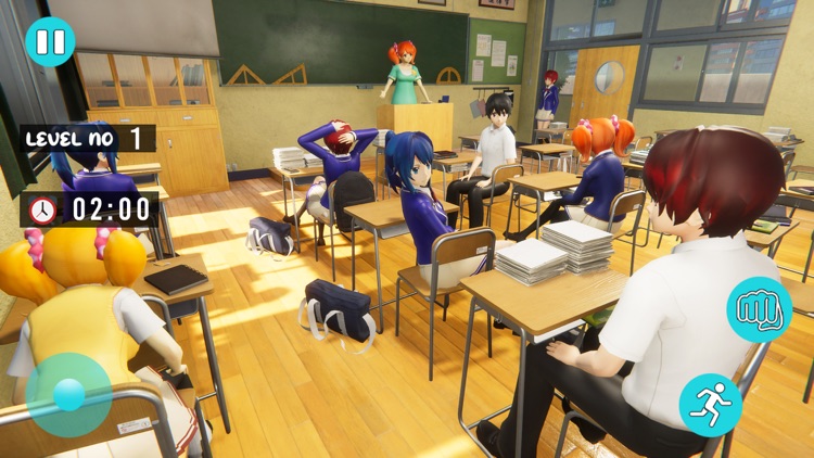 Anime Girl School Life Sim