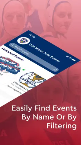 Game screenshot USA Water Polo Events apk