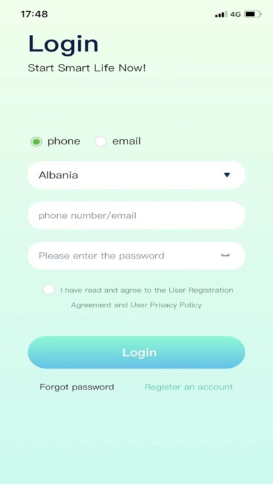 App screenshot