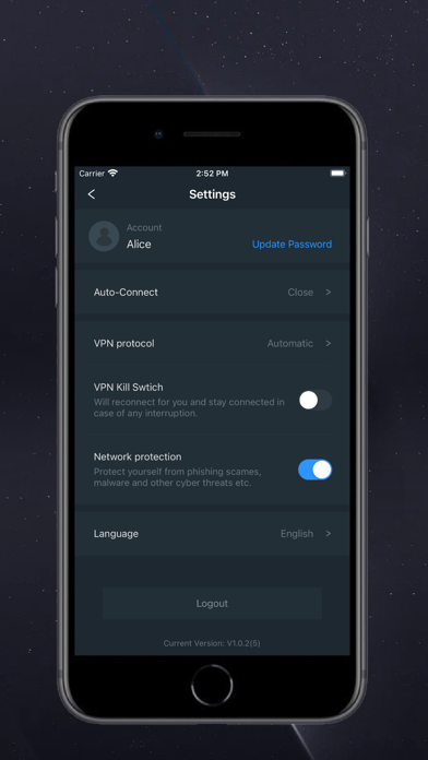 GTNET VPN: Privacy&Security Screenshot